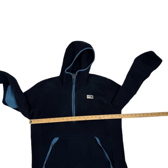 The North Face Men's Campshire Fleece Pullover  Blue - Picture 7 of 9